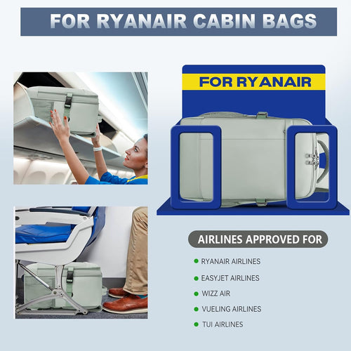 Lossga Airplane Cabin Travel Backpack 40 x 20 x 25 for Ryanair Travel Backpacks Small Hand Luggage Bag Suitcase Cabin with Anti-theft Pocket
