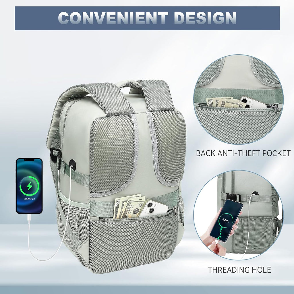 Lossga Airplane Cabin Travel Backpack 40 x 20 x 25 for Ryanair Travel Backpacks Small Hand Luggage Bag Suitcase Cabin with Anti-theft Pocket
